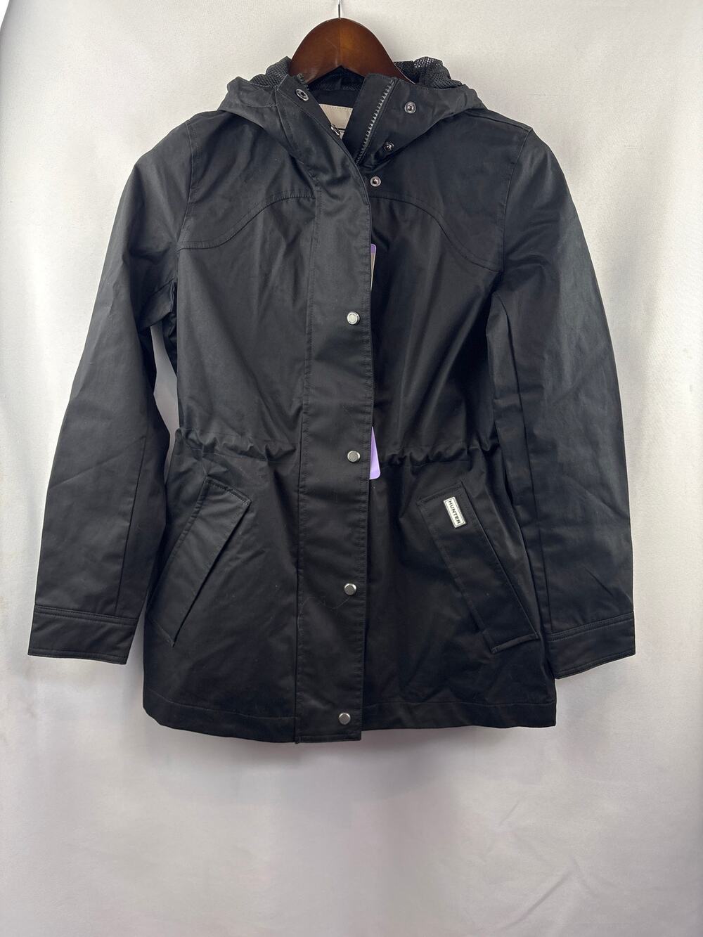 Women’s Hunter XS Black Rain Jacket